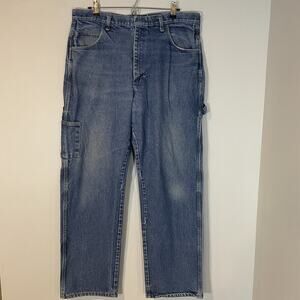 Bulwark FR Jeans Carpenter Fire Resistant PEJ8SW3 37x32 Work Wear Safety‎ Heavy